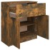 Aparador madera contrachapada color roble ahumado 60x30x70