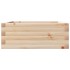 Jardinera de madera maciza de pino 60x60x23
