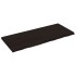 Tablero mesa madera roble tratada marrón oscuro 120x50x(2-4)