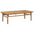 Mesa de centro de bambú 110x55x35