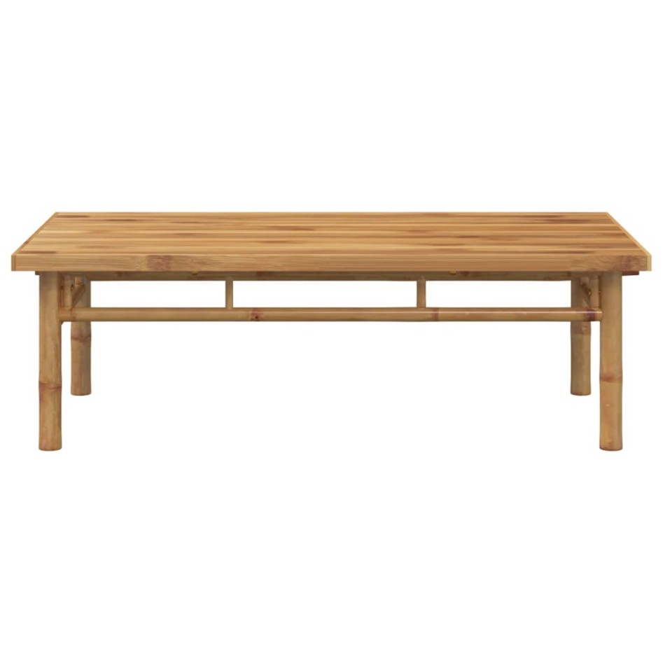 Mesa de centro de bambú 110x55x35