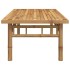 Mesa de centro de bambú 110x55x35