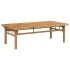 Mesa de centro de bambú 110x55x35