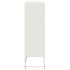 Aparador de acero blanco 68,5x38,5x123,5