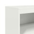 Aparador de acero blanco 68,5x38,5x123,5