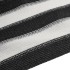 Red de privacidad HDPE gris antracita y blanco 2x25 m 150