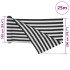 Red de privacidad HDPE gris antracita y blanco 2x25 m 150