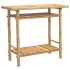 Mesa consola de bambú 90x37x75