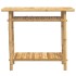 Mesa consola de bambú 90x37x75