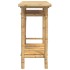 Mesa consola de bambú 90x37x75