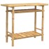 Mesa consola de bambú 90x37x75