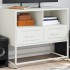 Mueble para TV de acero blanco 68x39x60,5