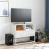 Mueble para TV de acero blanco 68x39x60,5