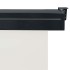 Toldo lateral de balcón color crema 145x250