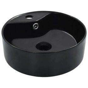 Lavabo con rebosadero 36x13 cm cerámica