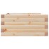 Jardinera de madera maciza de pino 50x50x23