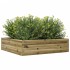 Jardinera de madera de pino impregnada 90x90x23