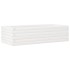 Jardinera de madera maciza de pino blanco 90x40x23