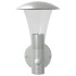 Apliques de exterior con sensor 2 unidades acero