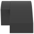 Lámparas de pared LED exterior con sensor 2 uds aluminio