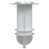 Apliques de exterior 2 unidades acero inoxidable