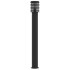 Lámpara de suelo de exterior acero inoxidable negro 110