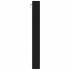 Vitrina de madera de ingeniería negra 100x8,5x75