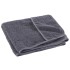 Toallas de playa 2 uds tela gris antracita 400 g/m² 75x200