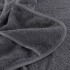 Toallas de playa 2 uds tela gris antracita 400 g/m² 75x200