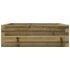 Jardinera de madera de pino impregnada 70x70x23