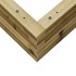 Jardinera de madera de pino impregnada 70x70x23
