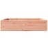 Jardinera madera maciza de abeto Douglas 100x100x23