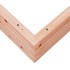 Jardinera madera maciza de abeto Douglas 100x100x23