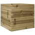 Jardinera de madera de pino impregnada 50x50x45,5