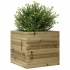 Jardinera de madera de pino impregnada 50x50x45,5