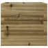 Jardinera de madera de pino impregnada 50x50x45,5