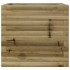Jardinera de madera de pino impregnada 50x50x45,5