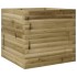 Jardinera de madera de pino impregnada 50x50x45,5