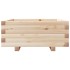 Jardinera de madera maciza de pino 60x60x26,5