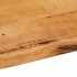 Tablero de mesa borde natural madera maciza mango 90x60x2,5