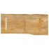 Tablero de mesa borde natural madera maciza mango 100x40x2,5
