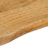 Tablero de mesa borde natural madera maciza mango 100x40x2,5