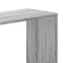 Librería de 5 niveles madera gris Sonoma 80,5x23,5x162,5