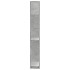 Librería de 5 niveles madera gris hormigón 80,5x23,5x162,5