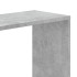 Librería de 5 niveles madera gris hormigón 80,5x23,5x162,5
