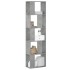 Librería de 5 niveles madera gris hormigón 45x23,5x162,5