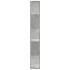 Librería de 5 niveles madera gris hormigón 45x23,5x162,5