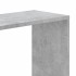 Librería de 5 niveles madera gris hormigón 45x23,5x162,5