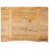 Tablero de mesa borde natural madera maciza mango 90x60x2,5