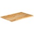 Tablero de mesa borde natural madera maciza mango 70x60x2,5